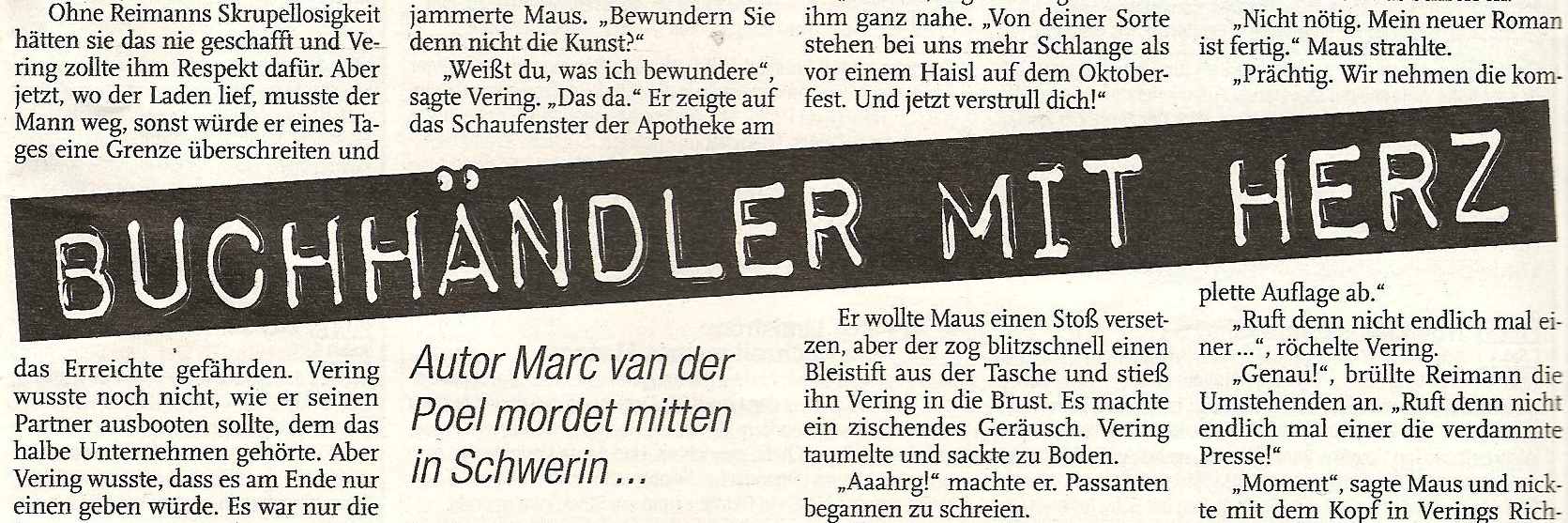 Ein Kurzkrimi von Marc van der Poel